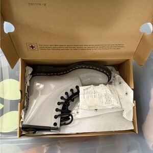 Dr. Martens Black and Gray Boots